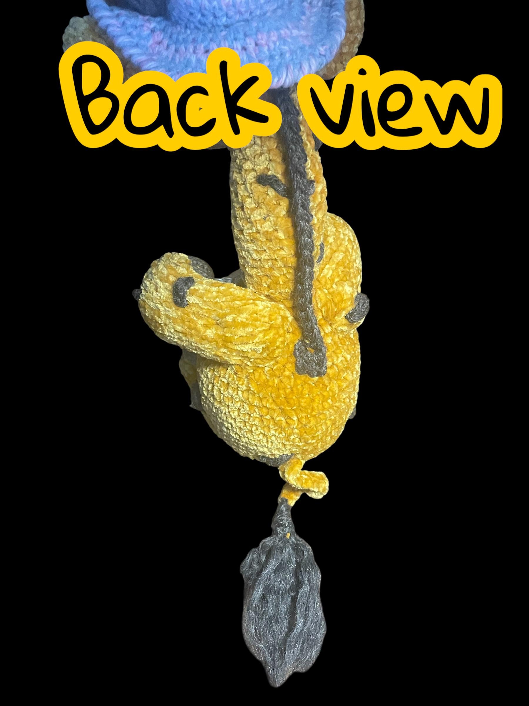 Handmade Velvet Giraffe Duo: Mama & Baby, Knitted Plush Toys