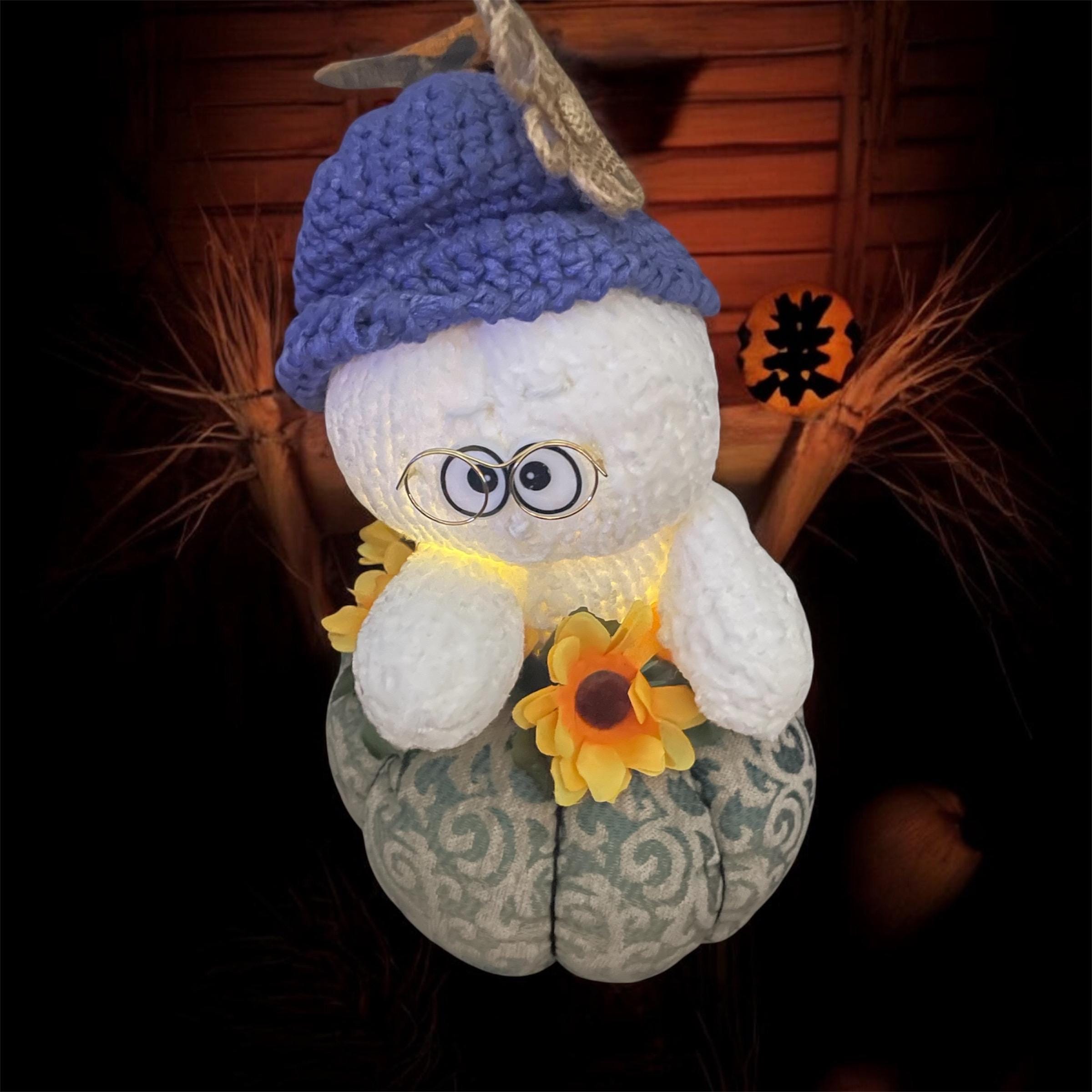 Handmade Knitted Pumpkin Decor: Fall Harvest Decorations