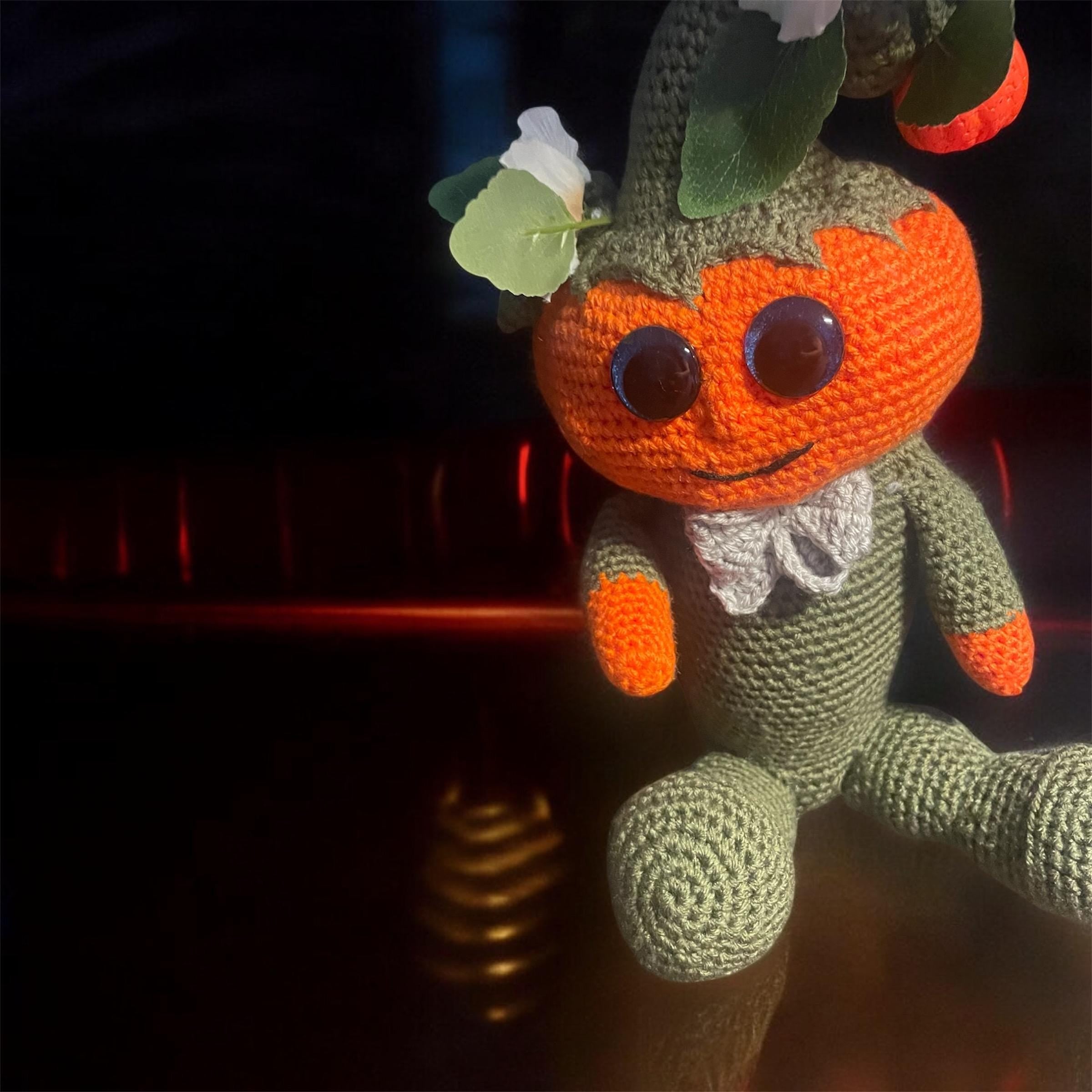 Handmade Knitted Pumpkin Decor: Fall Harvest Decorations