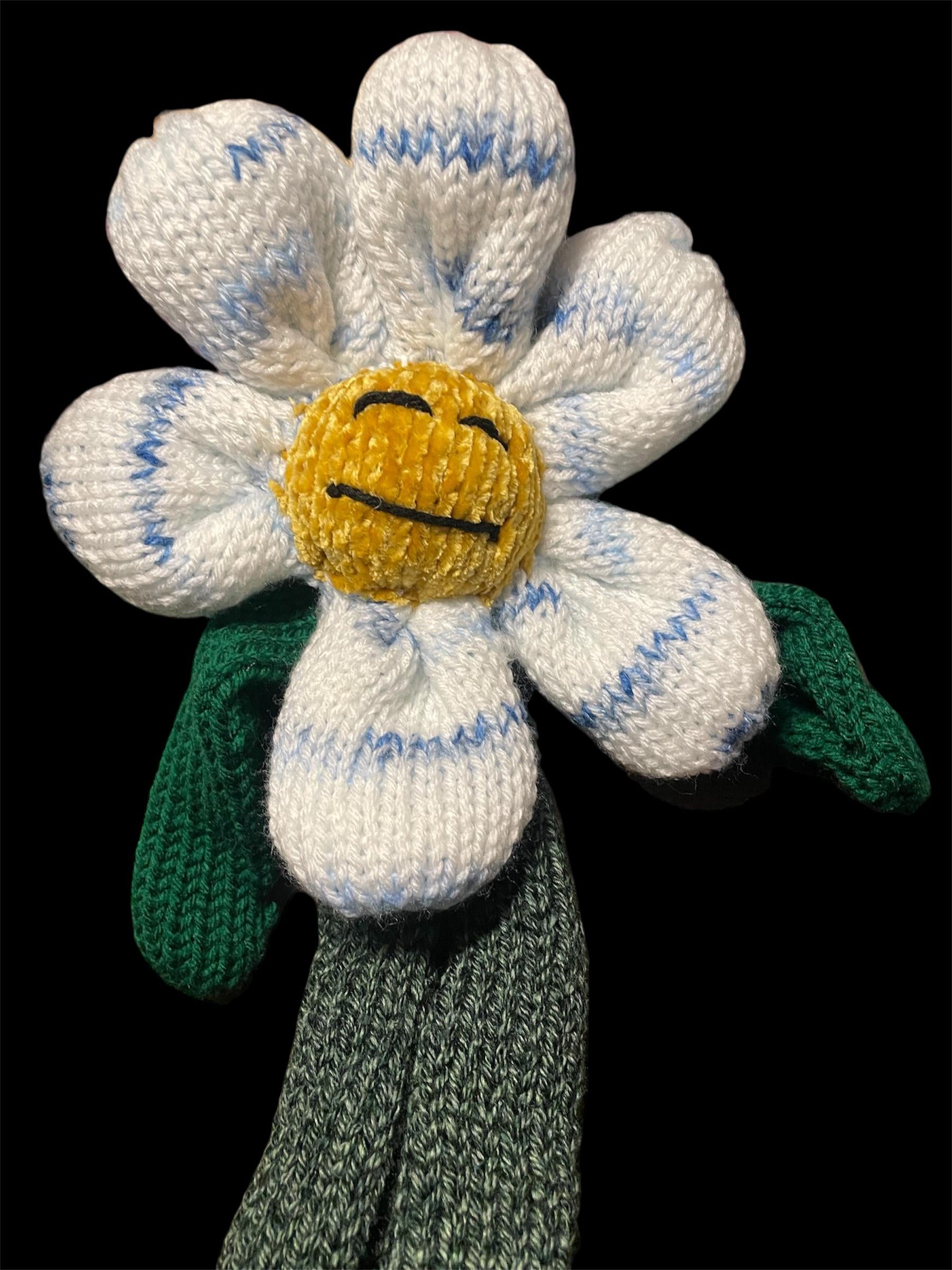 Handmade Knitted Lovey Doll: Soft Yarn Rag Doll