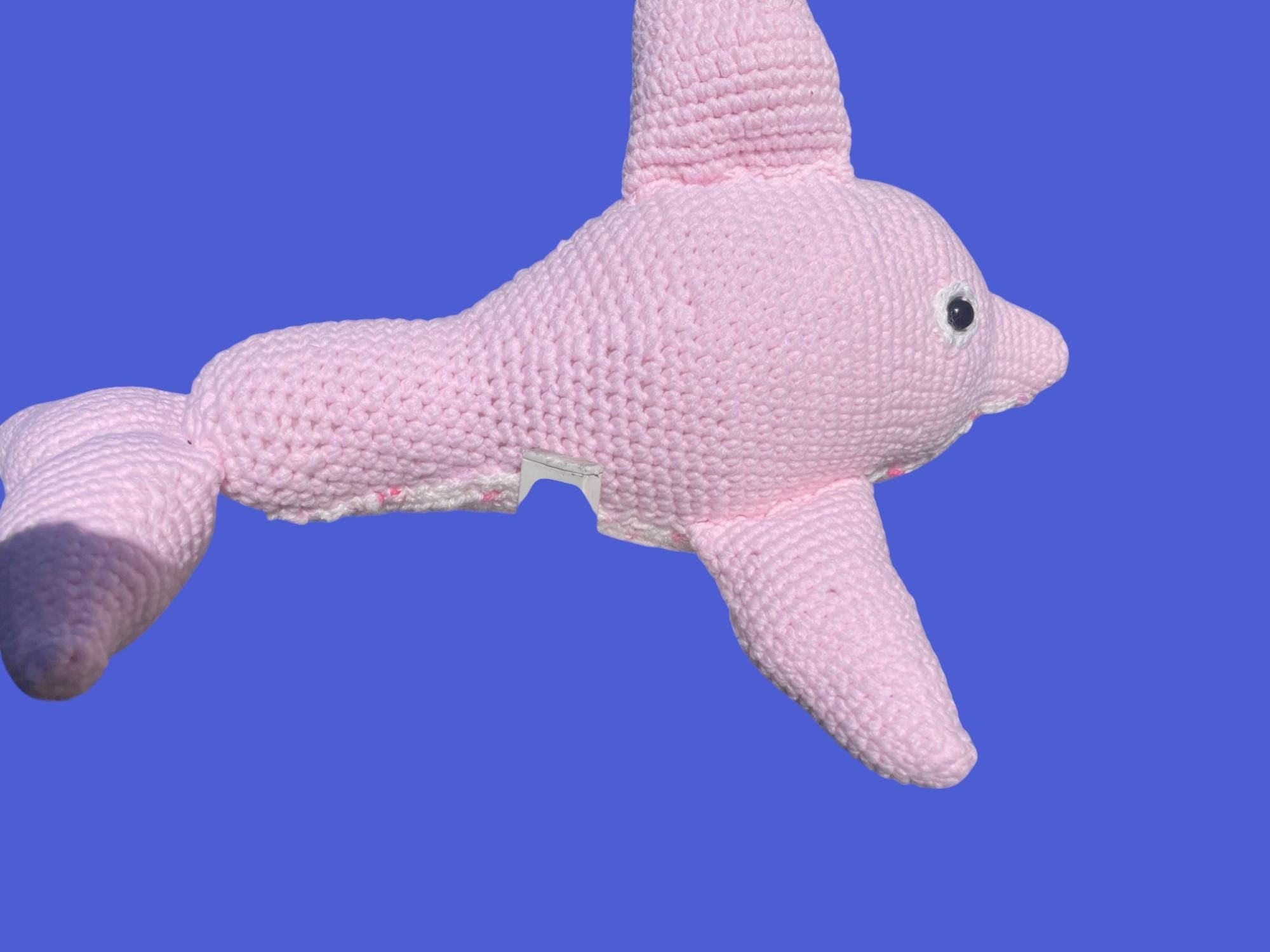 Handmade Crochet Dolphin Plush Toy