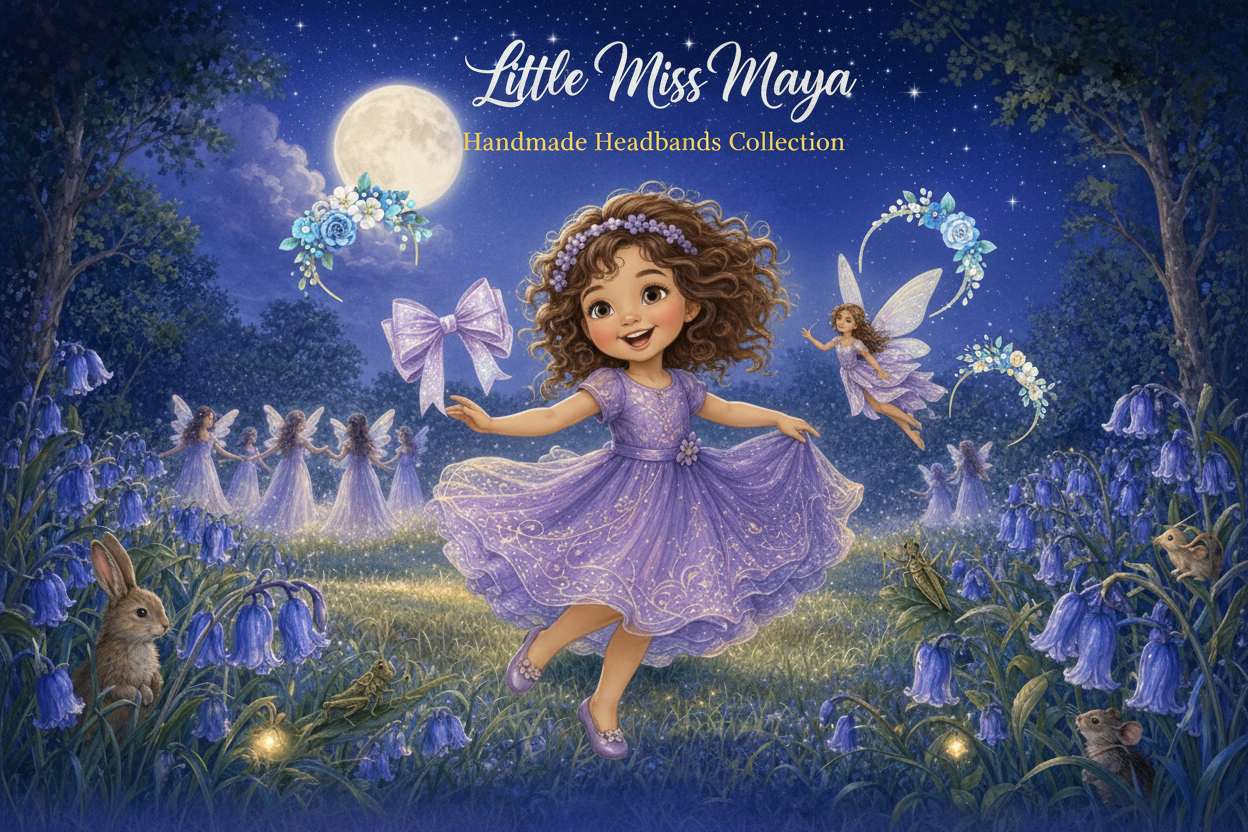 Little Miss Maya - Age 4 Banner